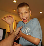 Laughter is a common response to tickling